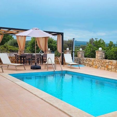 Natural View Villa With Private Pool Скулуфия Экстерьер фото