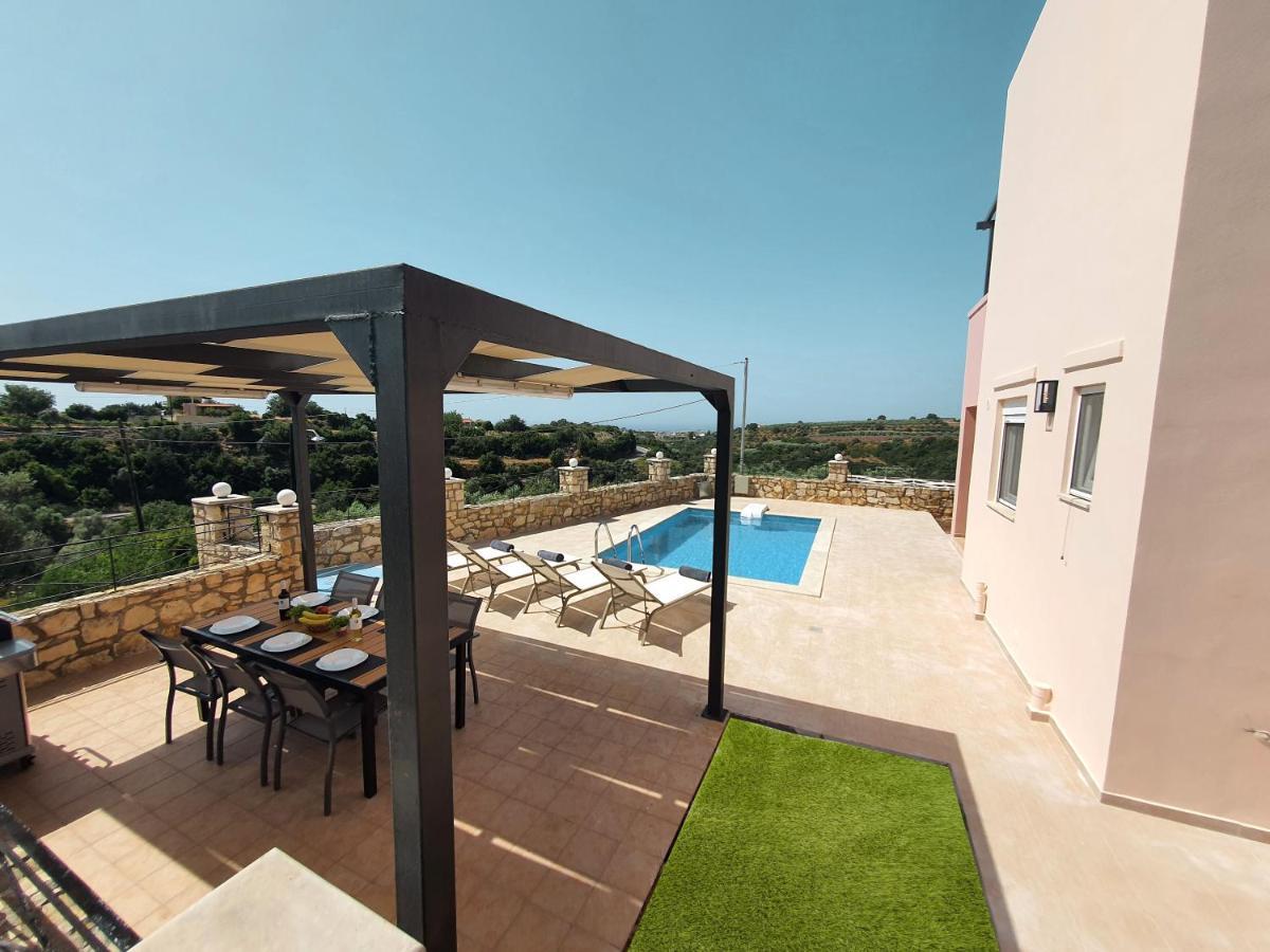 Natural View Villa With Private Pool Скулуфия Экстерьер фото