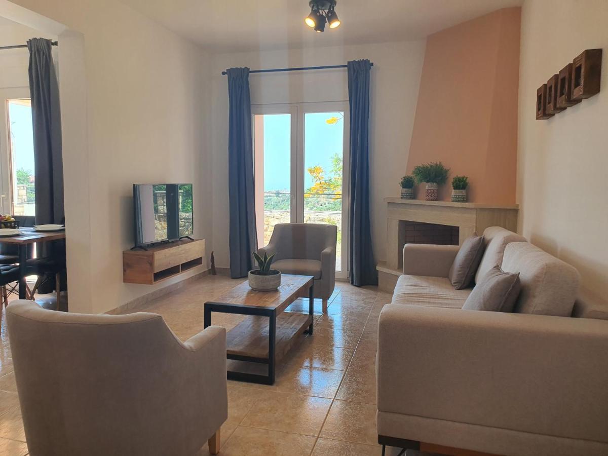 Natural View Villa With Private Pool Скулуфия Экстерьер фото