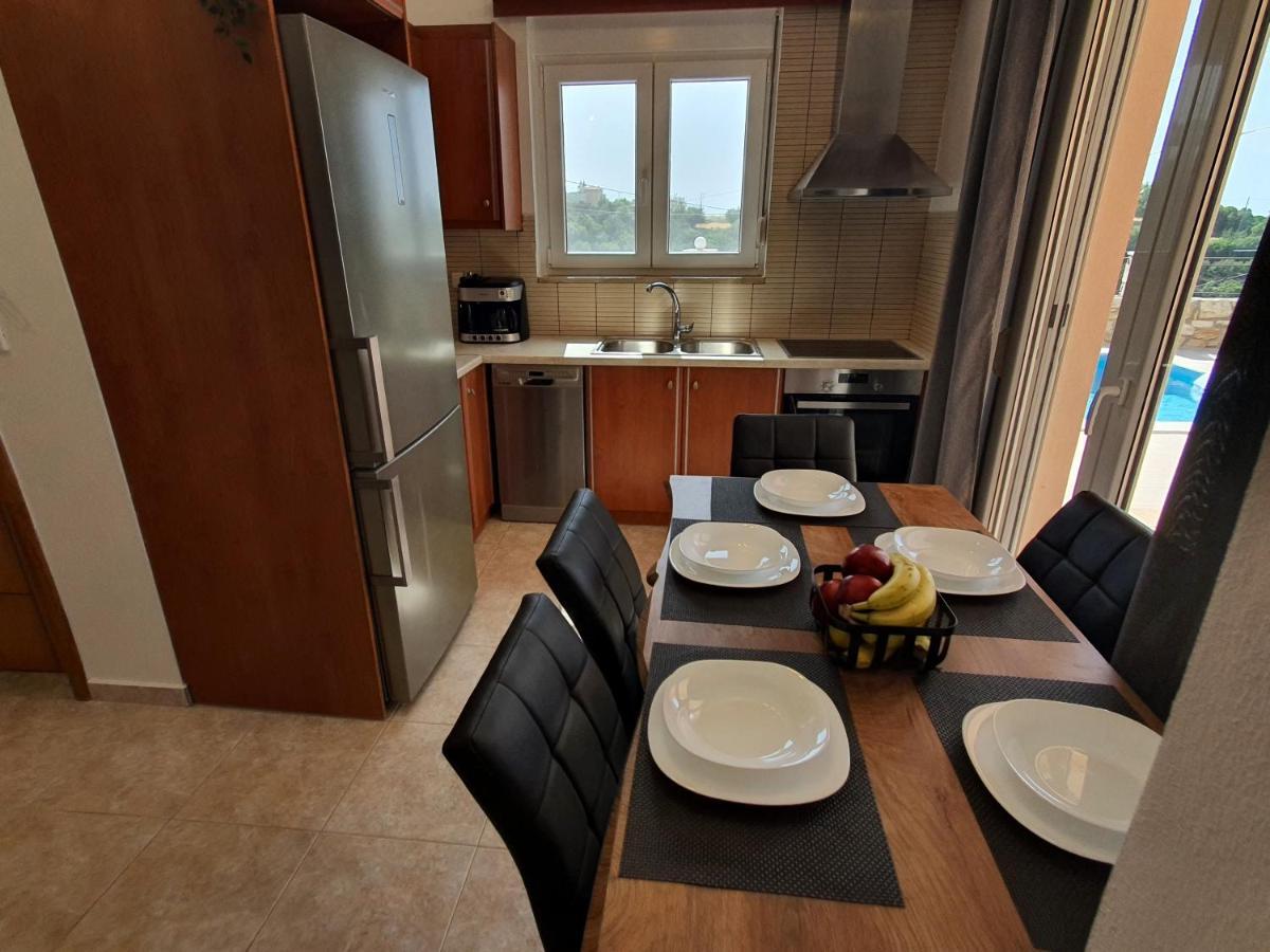 Natural View Villa With Private Pool Скулуфия Экстерьер фото