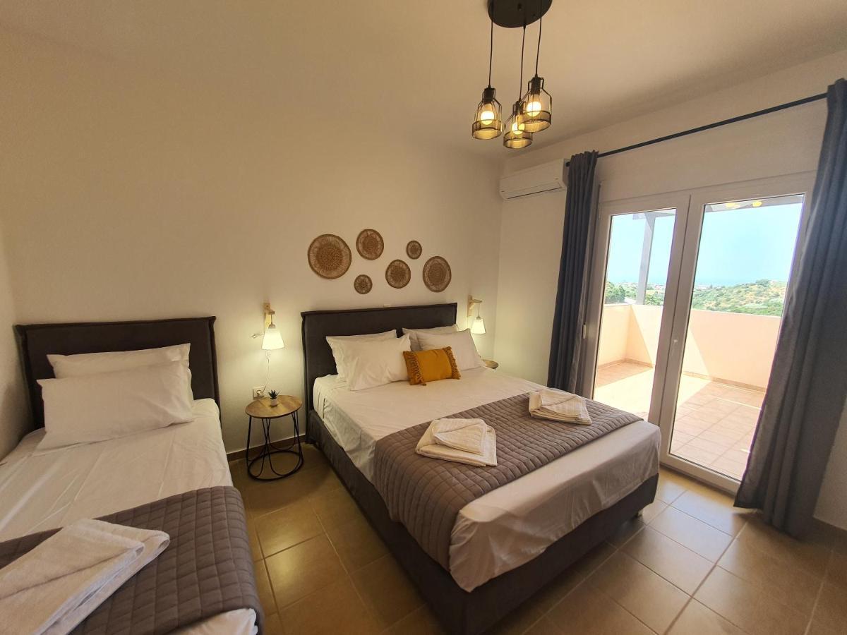Natural View Villa With Private Pool Скулуфия Экстерьер фото